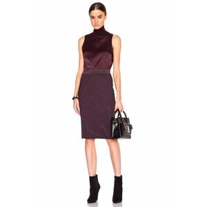 Rag & Bone purple shimmer purple midi skirt - NWT, never worn